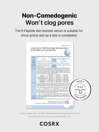 The 6 Peptide Skin Booster Serum